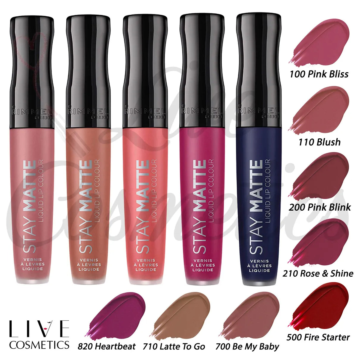 Buy Rimmel London Stay Matte Liquid Lip Colour - 700 Be My Baby online in Pakistan. 100% Authentic produc at Glamivo.pk. Fast shipping with cash on delivery