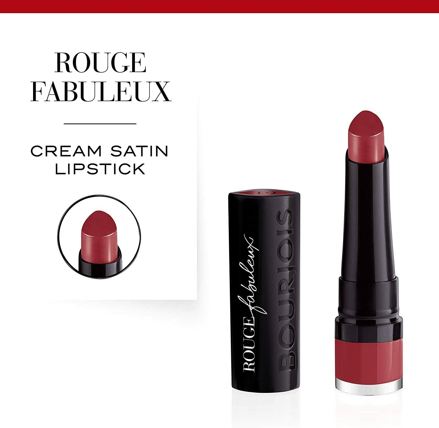 Buy Bourjois Rouge Fabuleux Lipstick - 19 Betty Cherry online in Pakistan. 100% Authentic produc at Glamivo.pk. Fast shipping with cash on delivery