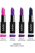 Buy NYX Velvet Matte Lipstick - Violet Voltage online in Pakistan. 100% Authentic produc at Glamivo.pk. Fast shipping with cash on delivery