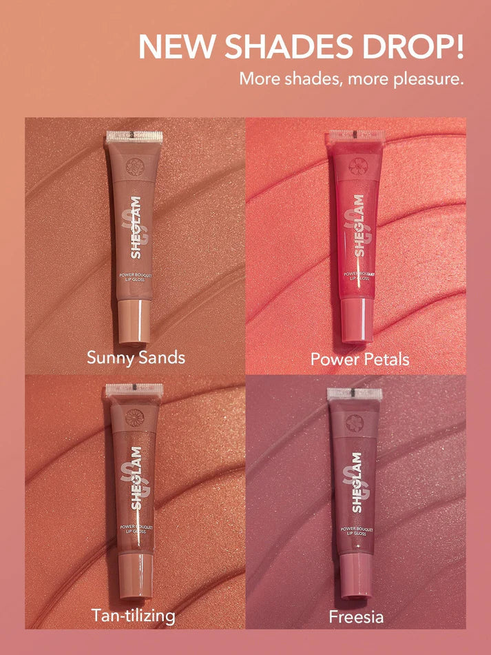 Buy Sheglam Power Bouquet Lip Gloss online at Glamivo. 100% Authentic Product Guarantee. Fast & Free Shipping all over the Pakistan. Cash on Delivery Available.