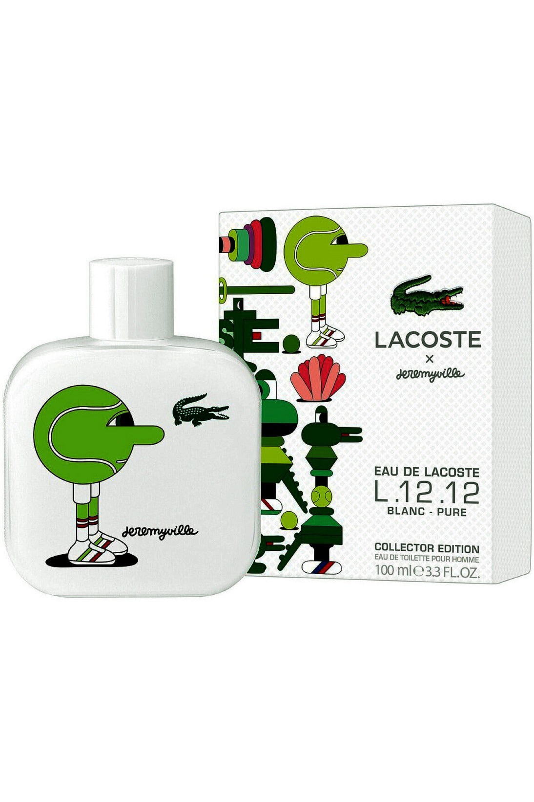 Buy Lacoste x Jeremyville Blanc Pure Collector Edition for Men - 100ml online in Pakistan. 100% Authentic produc at Glamivo.pk. Fast shipping with cash on delivery