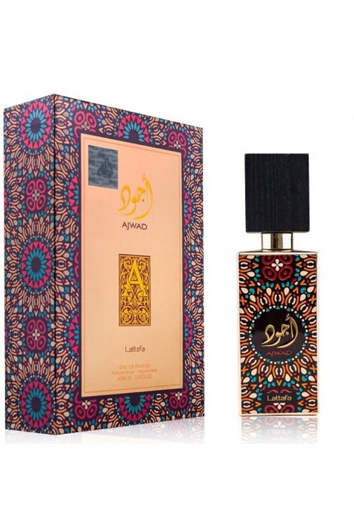 Buy Lattafa Perfume Ajwad Unisex EDP - 60ml online in Pakistan. 100% Authentic produc at Glamivo.pk. Fast shipping with cash on delivery